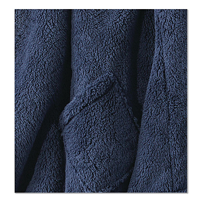 Cozy Sherpa Wearable Throw, 58 x 60, Navy (51484674)