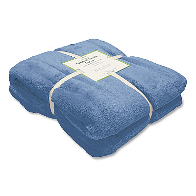 Wicked Plush Throw, 60 x 80, Deep Blue (3027821498)