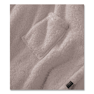Cozy Sherpa Wearable Throw, 58 x 60, Gray (5148468281)