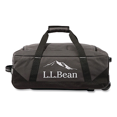 Adventure 22" Polyester Telescoping Carry-On Travel Duffel with Wheels, 22 x 12 x 9, Alloy Gray (52071138374)