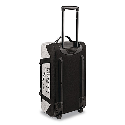 Adventure 22" Polyester Telescoping Carry-On Travel Duffel with Wheels, 22 x 12 x 9, Heather Gray Diamond (52071155324)