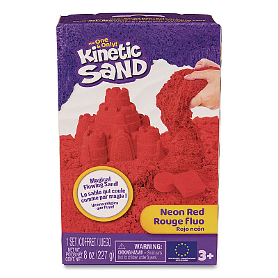 Kinetic Sand, Randomly Assorted Neon Color, 8 oz, Ages 3 and Up (6053692)