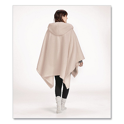 Cozy Sherpa Wearable Throw, 58 x 60, Heritage Tan (51484652888)