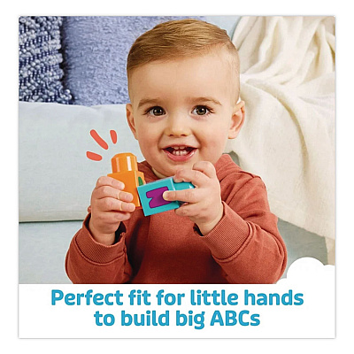 Mattel MEGA BLOKS ABC Musical Train, Preschool, 46 Pieces (FWK22)