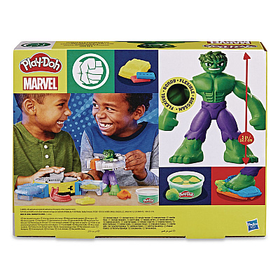 Hasbro Play-Doh Marvel Hulk Smash and Squish Playset (F9826)