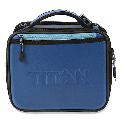Deep Freeze High Performance Expandable Crush-Resistant Lunch Box, 10.45 x 5 x 8.65, Blue (10001775)