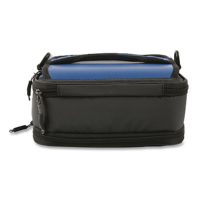 Deep Freeze High Performance Expandable Crush-Resistant Lunch Box, 10.45 x 5 x 8.65, Blue (10001775)