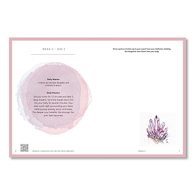 Quarto Mindful in Minutes: You Are Not Your Thoughts Journal, White/Green Artwork Cover, (160) 10 x 7.5 Sheets (978076038542)