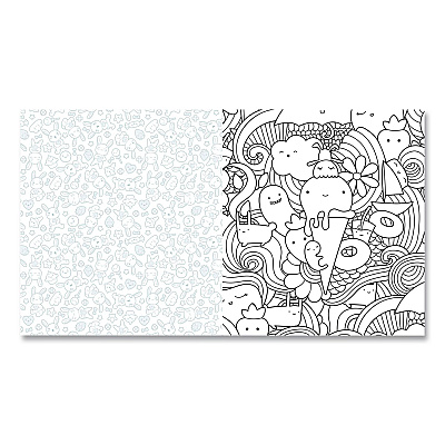 Quarto Cute Kawaii Coloring Book, All Ages, 128 Pages (978078583937)