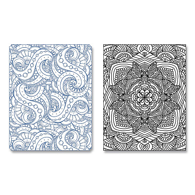 Quarto Calm and Serene Coloring Book, All Ages, 8 x 10 Sheets, 150 Pages (978078584657)