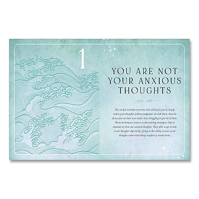 Quarto Find Your Calm Anxiety Guided Journal, Green Cover, (160) 8.75 x 6.75 Sheets (978157715299)