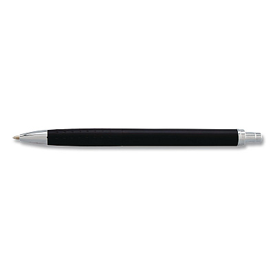Pentel GlideWrite Executive Hybrid Gel Pen, Retractable, Medium 1 mm, Black Ink, Black/Silver Barrel, 3/Pack (BX970ABP3A)