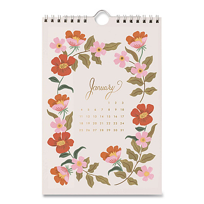 Strawberry Fields Monthly Wall Calendar, 6 x 9, Multicolor Sheets, 12-Month (Jan to Dec): 2026 (CAL098)