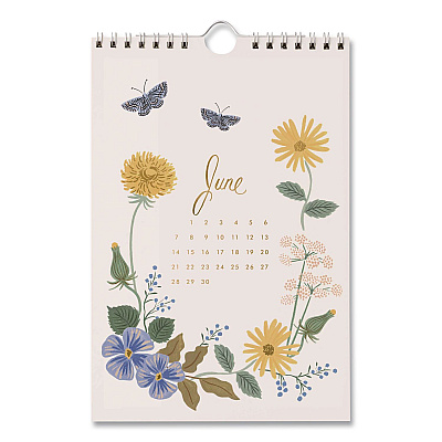 Strawberry Fields Monthly Wall Calendar, 6 x 9, Multicolor Sheets, 12-Month (Jan to Dec): 2026 (CAL098)