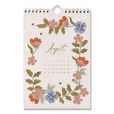 Strawberry Fields Monthly Wall Calendar, 6 x 9, Multicolor Sheets, 12-Month (Jan to Dec): 2026 (CAL098)