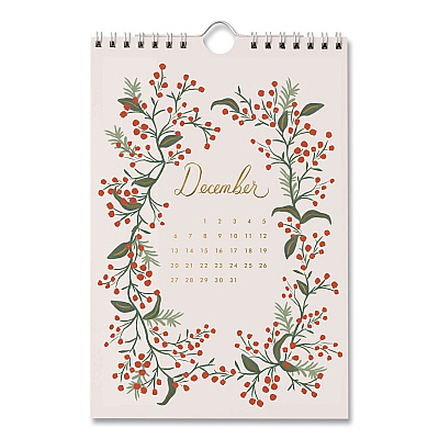 Strawberry Fields Monthly Wall Calendar, 6 x 9, Multicolor Sheets, 12-Month (Jan to Dec): 2026 (CAL098)