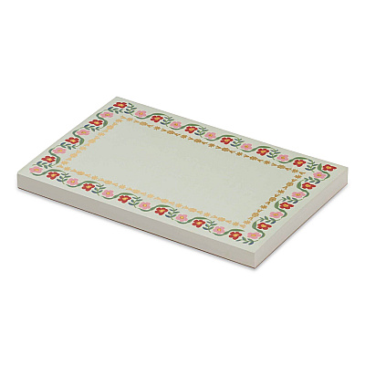 Delphine Notepad, (75) Multicolor 4.25 x 6.5 Sheets (NPM040)