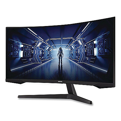 HP Odyssey G5 Curved WQHD LED Gaming Monitor, 34" Widescreen, VA Panel, 3440 Pixels x 1440 Pixels (LC34G55TWWNX)