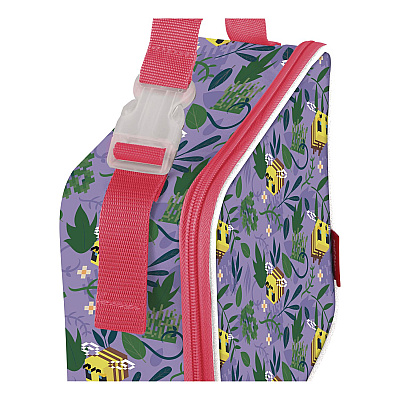 Thermos Kids Minecraft Bees Insulated Soft Lunch Bag, 9.5 x 3.75 x 7.5, Multicolor Minecraft Bee Artwork (K225155006ST)