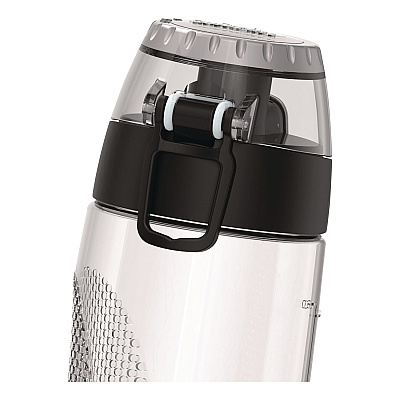 Thermos Tritan Plastic Hydration Water Bottle with Meter, 24 oz, Clear (THRHP4100CL6)
