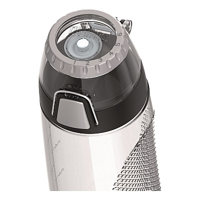 Thermos Tritan Plastic Hydration Water Bottle with Meter, 24 oz, Clear (THRHP4100CL6)