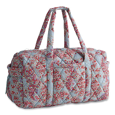 Large Original Nylon Carry-On Duffel, 22 x 11.5 x 11.5, Paisley Bouquet (5018122962)