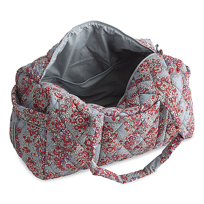 Large Original Nylon Carry-On Duffel, 22 x 11.5 x 11.5, Paisley Bouquet (5018122962)