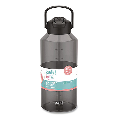 Liberty Plastic Water Bottle, 64 oz, Ebony (0015X270)