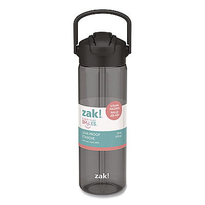 Liberty Plastic Water Bottle, 24 oz, Ebony (0015X280)