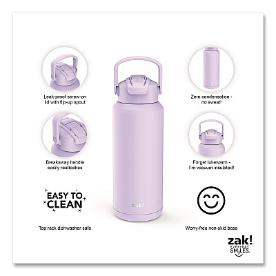 Liberty Stainless Steel Double Wall Insulated Tumbler, 32 oz, Lavender (2598X030)