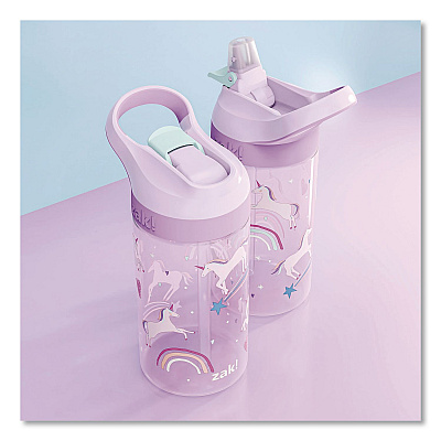 Atlantic Plastic Water Bottle, 16 oz, Fanciful Unicorn (7190T380)