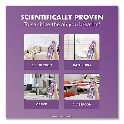 LYSOL Air Sanitizer Spray, Lavender Sky Scent, 10 oz Aerosol Spray (56348EA)