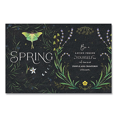 Quarto Find Your Magic Prompts Guided Journal, Black/Nature Artwork Cover, (160) 8 x 6 Sheets (978163106897)