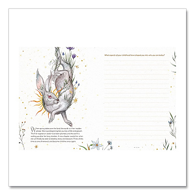 Quarto Find Your Magic Prompts Guided Journal, Black/Nature Artwork Cover, (160) 8 x 6 Sheets (978163106897)