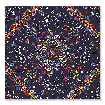 Cord Organizer, 8.5 x 2 x 6.5, Starry Paisley (5010822510)