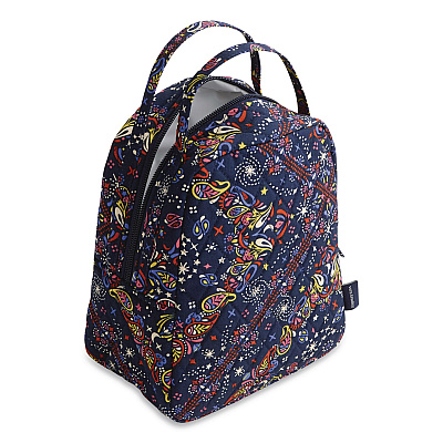 Insulated Lunch Bag, 7.25 x 4.25 x 9, Starry Paisley (5050822510)