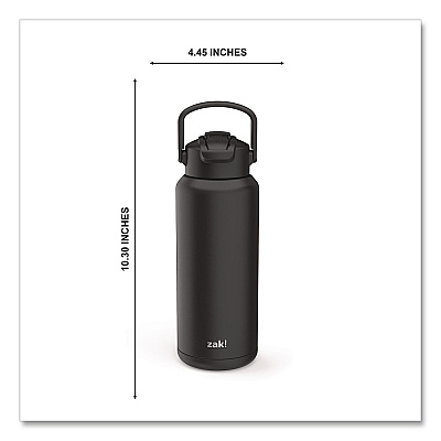 Liberty Stainless Steel Double Wall Insulated Tumbler, 32 oz, Ebony (0015X033)