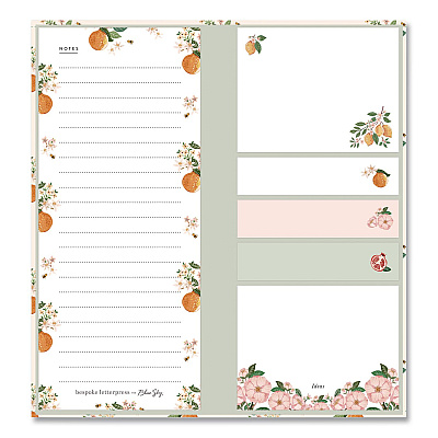 Blue Sky Bespoke Note-Folio Sticky Notes Combo Pack, Assorted Sizes, Multicolor 50 Sheets/Pad (155597)