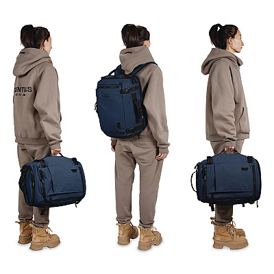 Blast Laptop Backpack, Fits Devices Up to 15.9", 12.2 x 8.1 x 16.5, Navy Blue (0301094AC398)