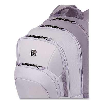 Wenger Adventure Laptop Backpack, Fits Devices Up to 16", 12.5 x 7.5 x 18.5, Lavender (WG8172909407)