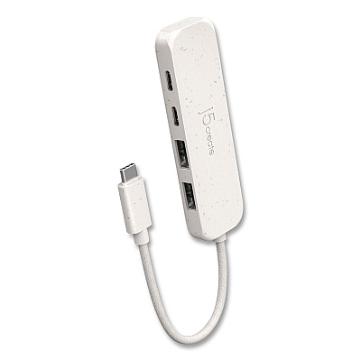 j5create 4-Port USB-A/USB-C Hub, Pure White (JCH342EW)