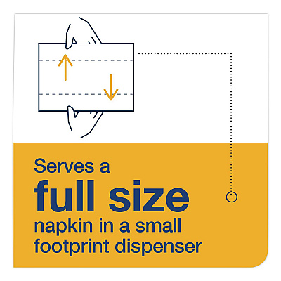 Tork Xpressnap Interfold Dispenser Napkins, 2-Ply, 6.5 x 8.4, Natural, 720/Pack, 6 Packs/Carton (806700)