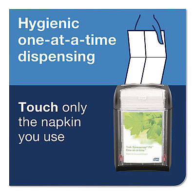 Tork Xpressnap Interfold Dispenser Napkins, 2-Ply, 6.5 x 8.4, Natural, 720/Pack, 6 Packs/Carton (806700)