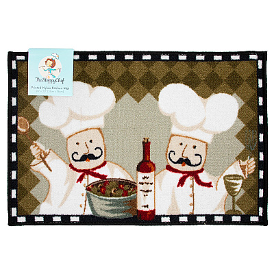Sloppy Chef Printed Rug 20x30 Assorted - New 2024, Case Of 24 (KTC-2030-ASST)