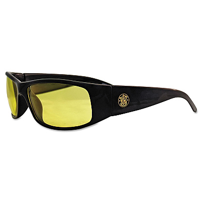 Smith & Wesson Elite Safety Glasses, Amber Anti-Fog Lens (SMW21305)