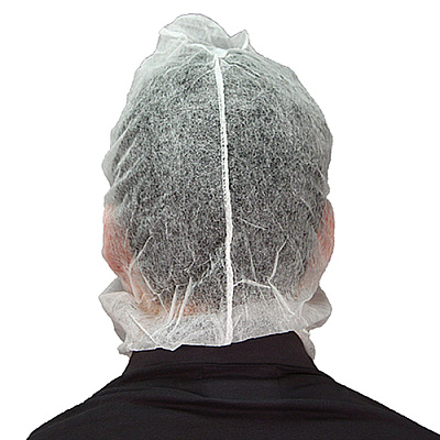 Polylite Hood Beard Cover 14 Gram White One Size 1000/cs, Case Of 1000 (M2302W)