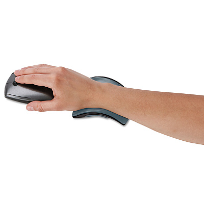 Kensington SmartFit Conform Keyboard Wrist Rest, 6.25 x 5.33, Black (KMW55787)