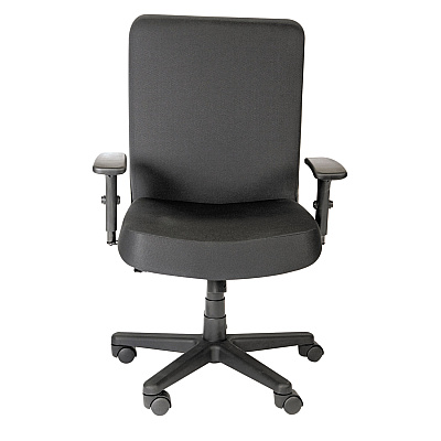 Alera XL Series Big/Tall High-Back Task Chair, Supports Up to 500 lb, 17.5" to 21" Seat Height, Black (ALECP110)