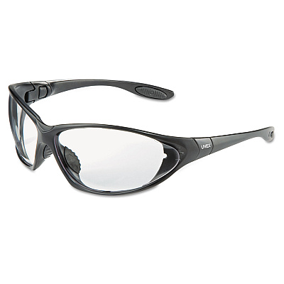 Honeywell Uvex Seismic Sealed Eyewear, Clear Uvextra AF Lens, Black Frame (UVXS0600X)