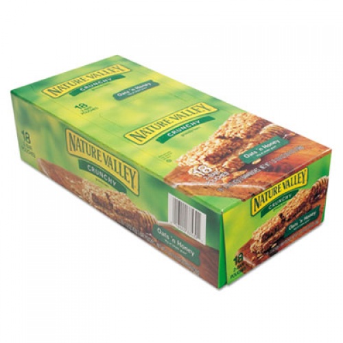 Nature Valley Granola Bars, Oats'n Honey Cereal, 1.5 oz Bar, 18/Box (SN3353)